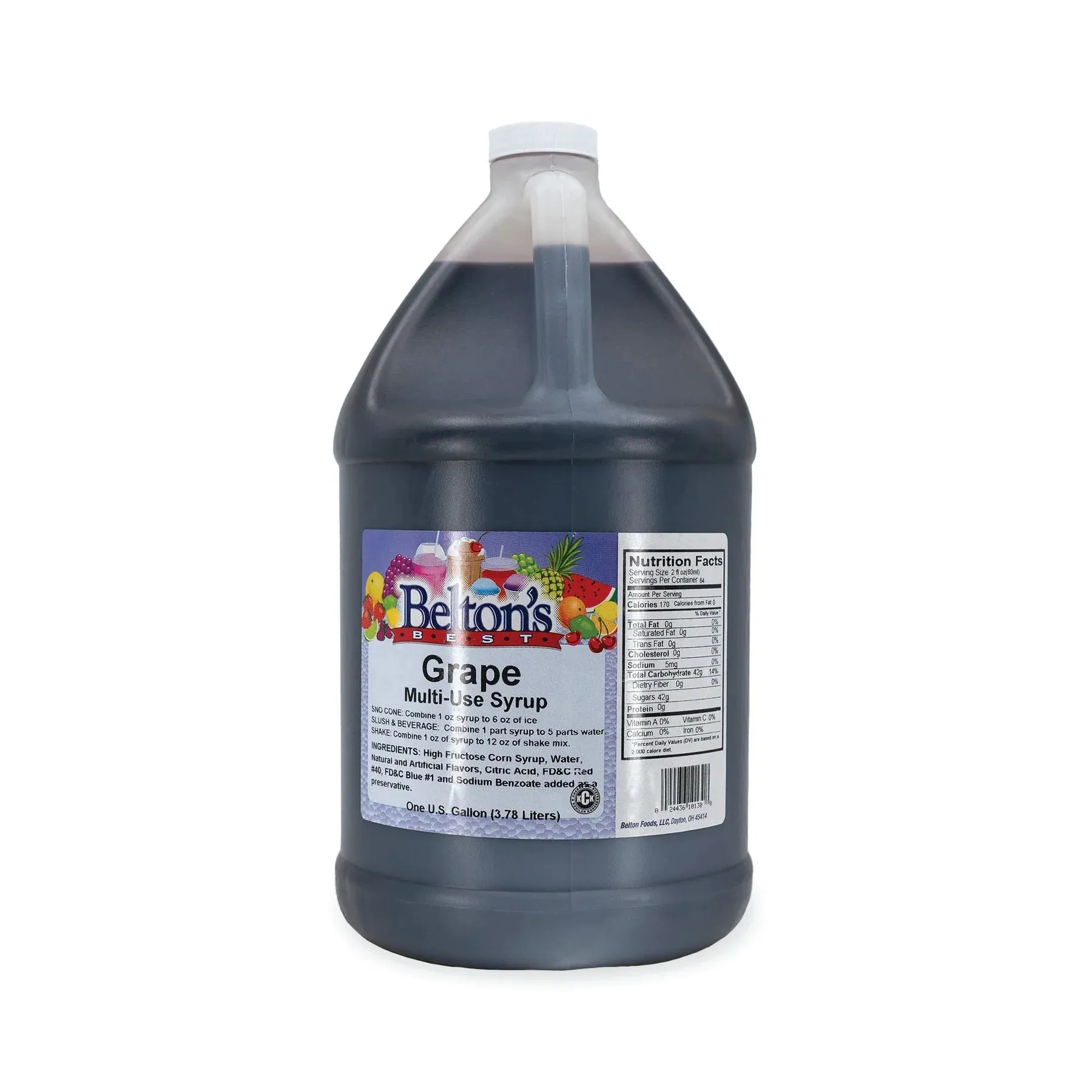 Grape Gallon Slushy Machine Syrup/Drink Mix