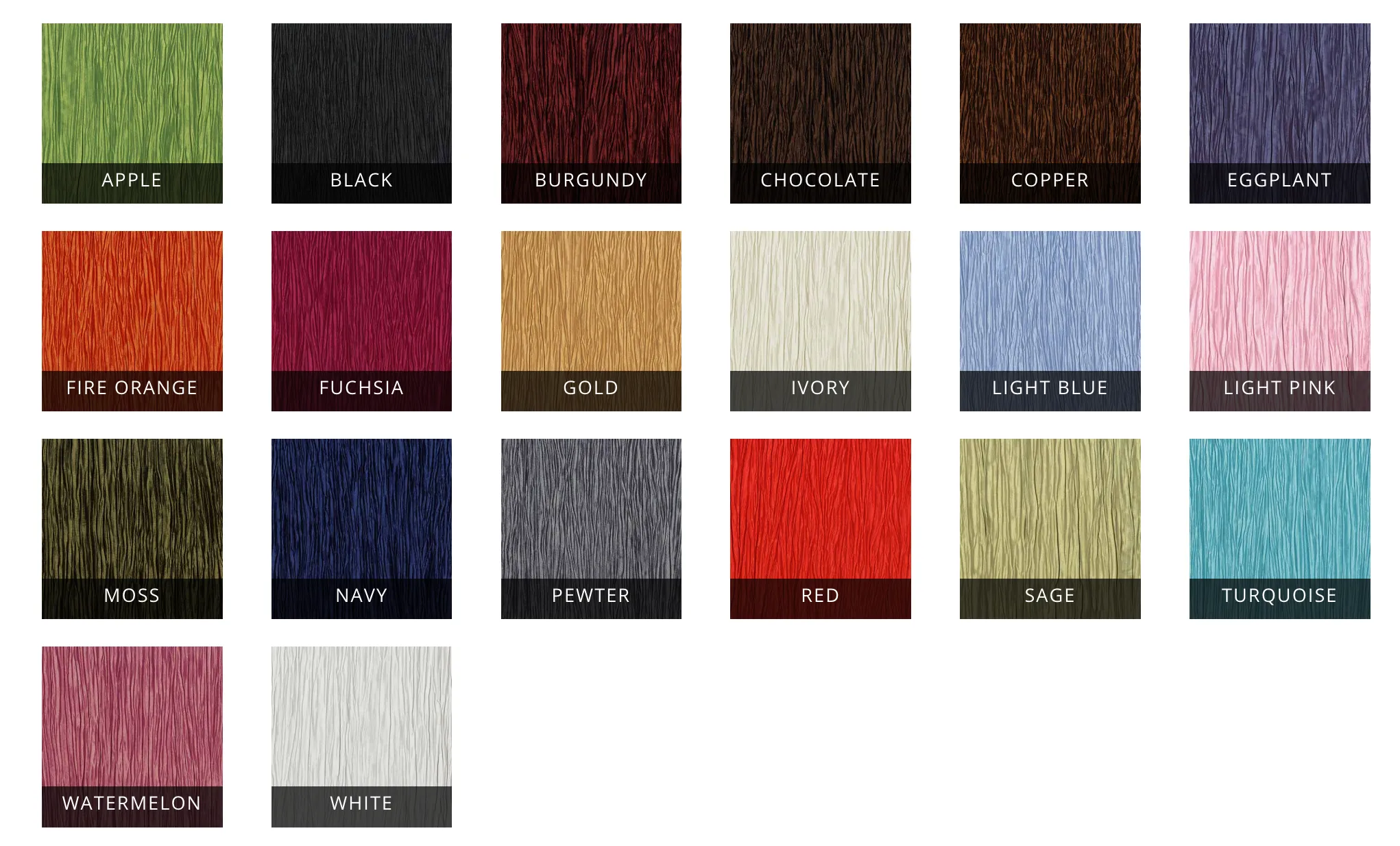 Krinkle Linen Collection