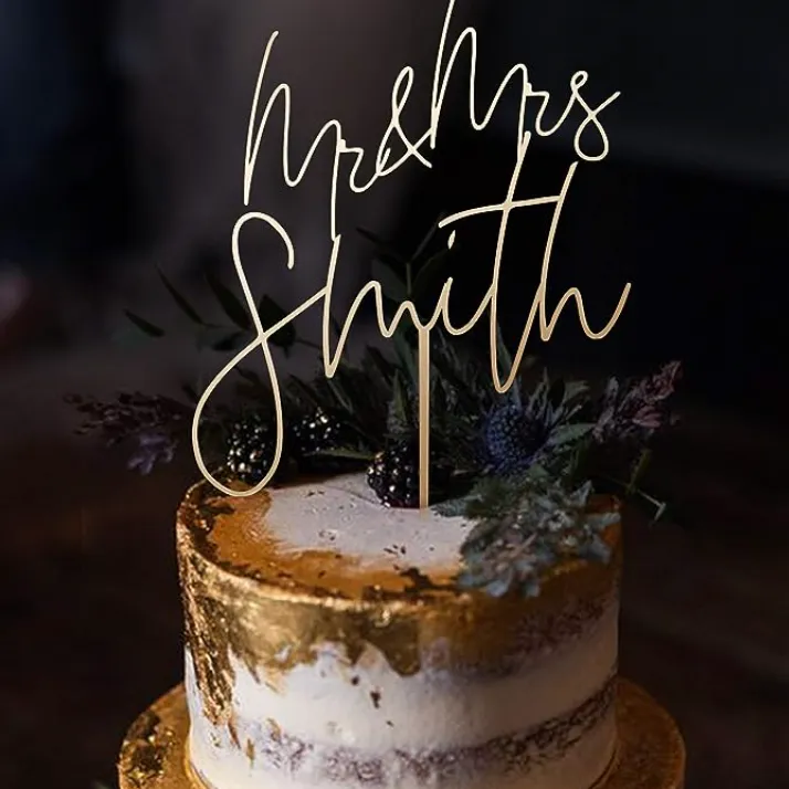 Personalized Cake Topper