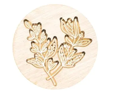 Leaf Wax Seals - Wax Color of your Choice