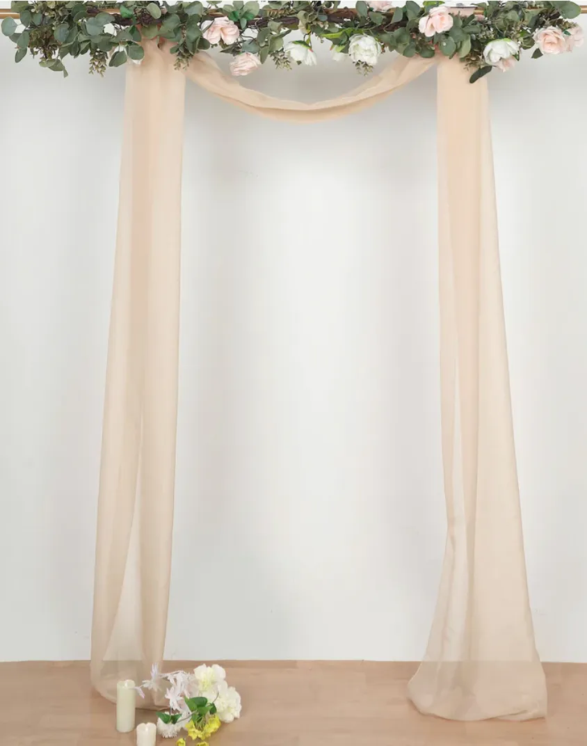 Drapery - 18 foot, Nude