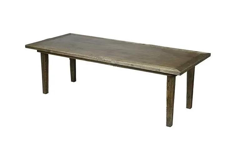 Antique Farm Table 40 x 96 Seats 10