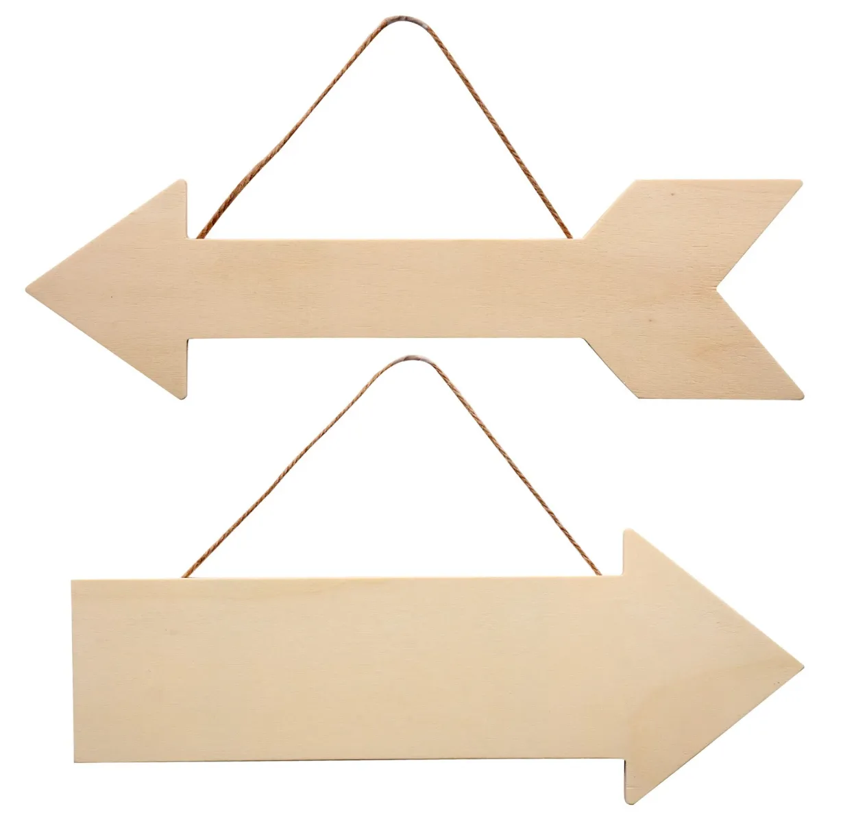 Wooden Arrow Directional Signs