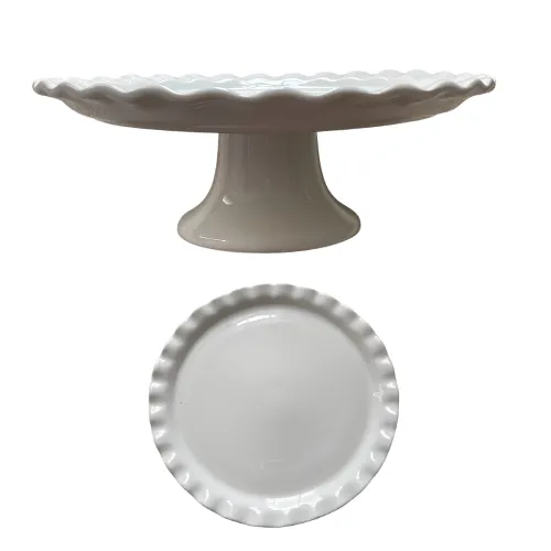 White Cake Stand