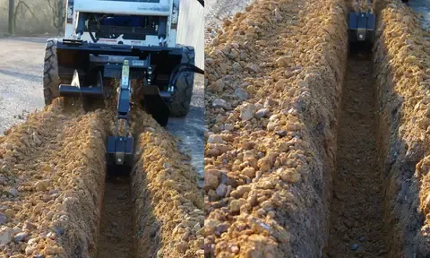 Trencher for Skid steer