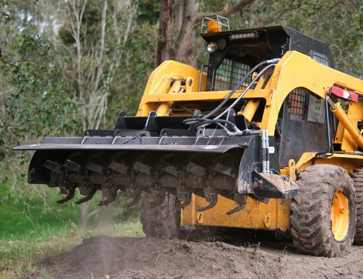 Tiller - Attachment for Skidsteers