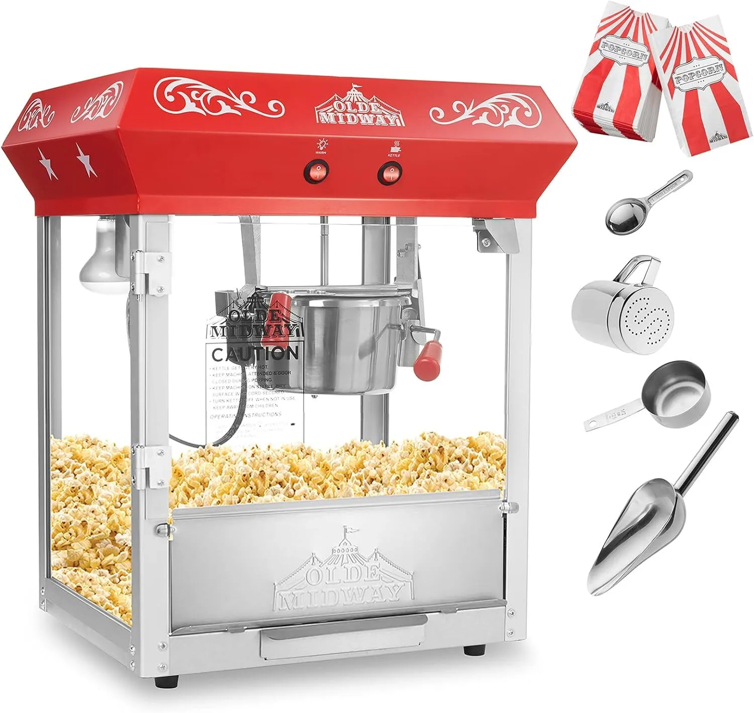 Popcorn Machine 10-20 People (Everything Included) | Quality Bounce House