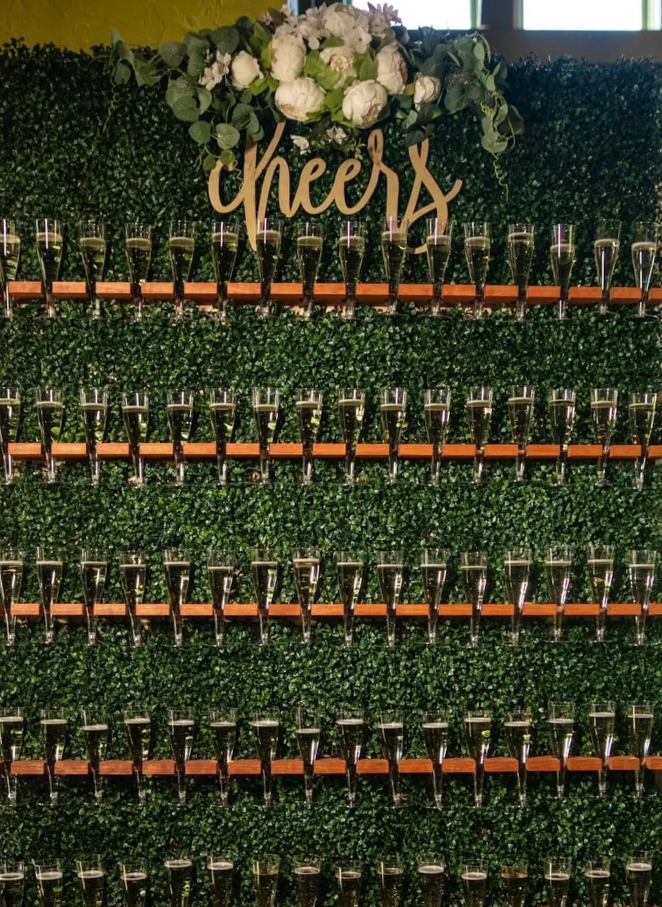 Champagne Wall