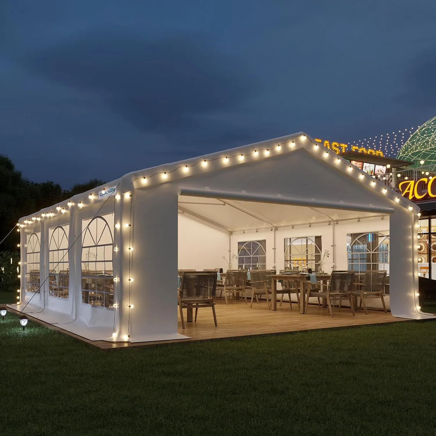 20x20 Tent with Sidewalls