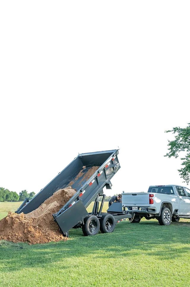 77x12 Lamar Dump Trailer