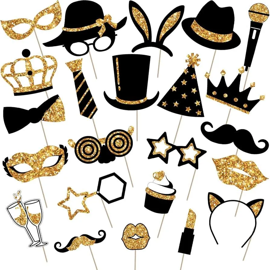 Photo Booth Prop Mix (We bring a lot, you pick)