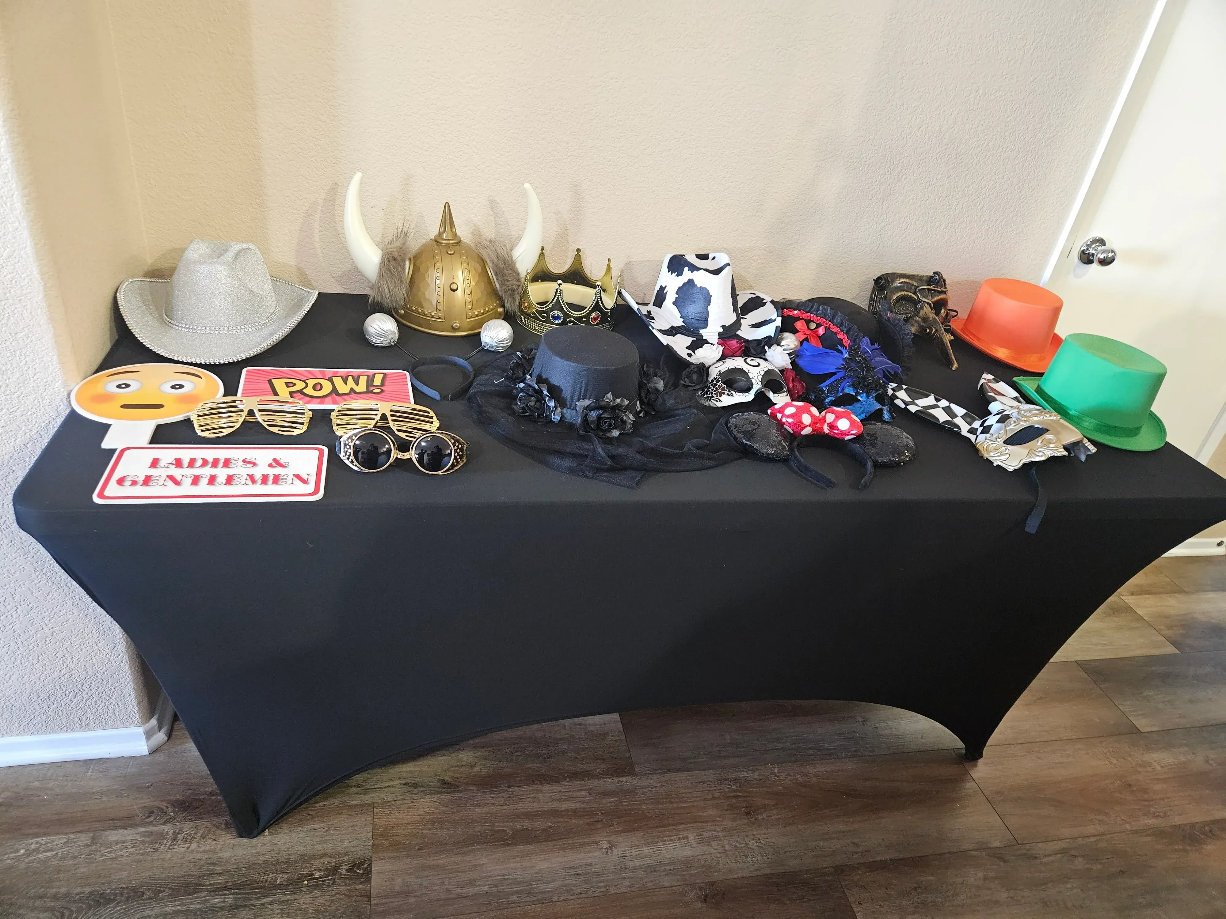 Bin Of Random Props (Table Not Included)