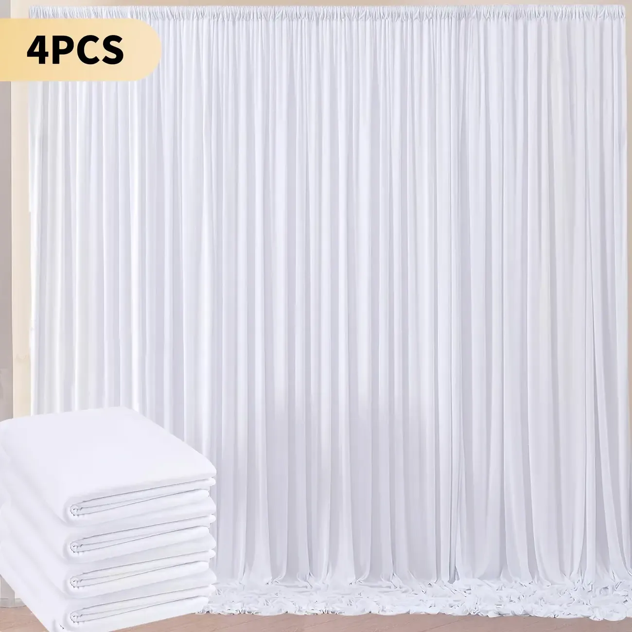Photo Booth Back Drop (WHITE)