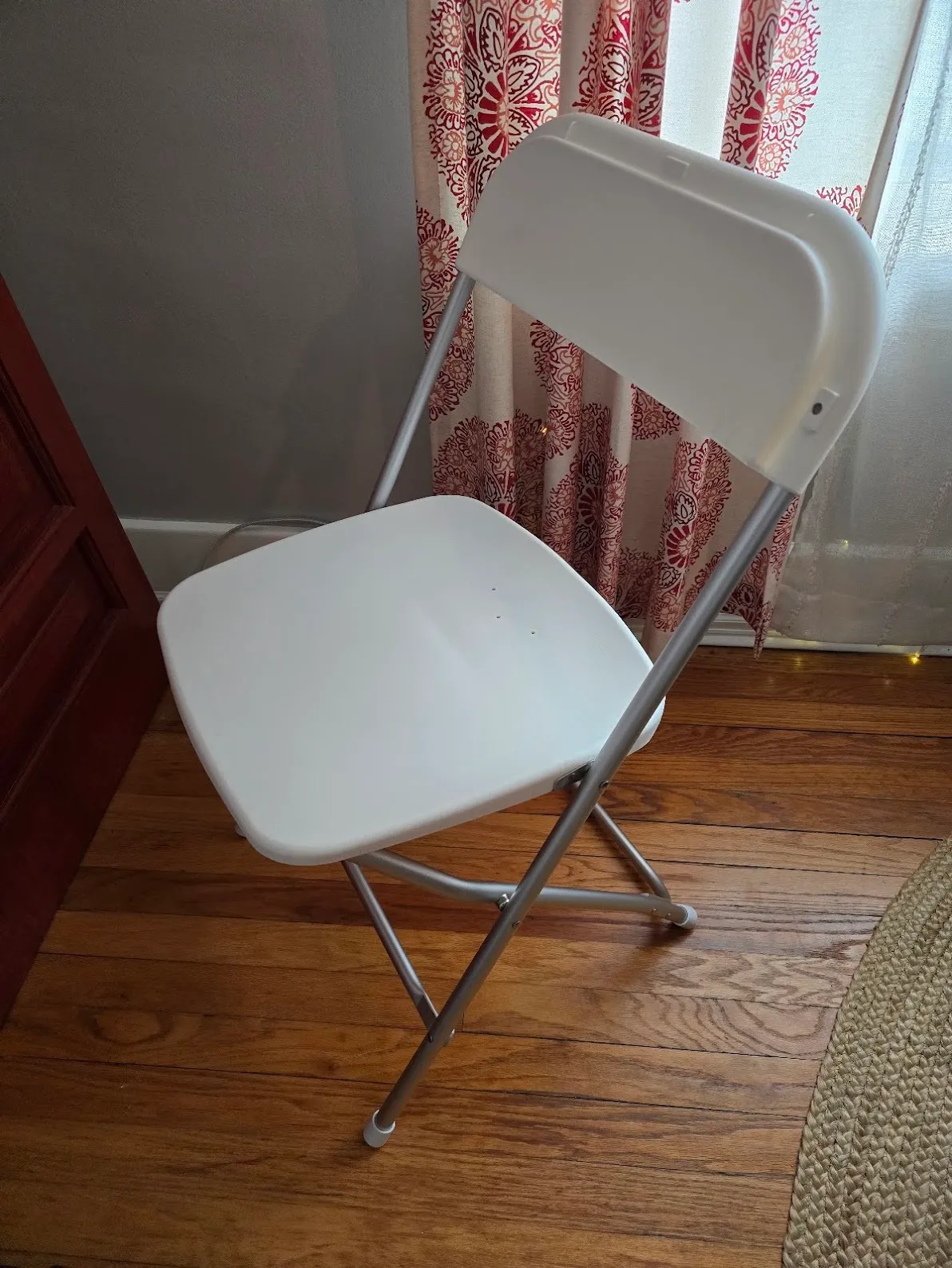 Premium Aluminum Folding Chair (White) (New 2025)