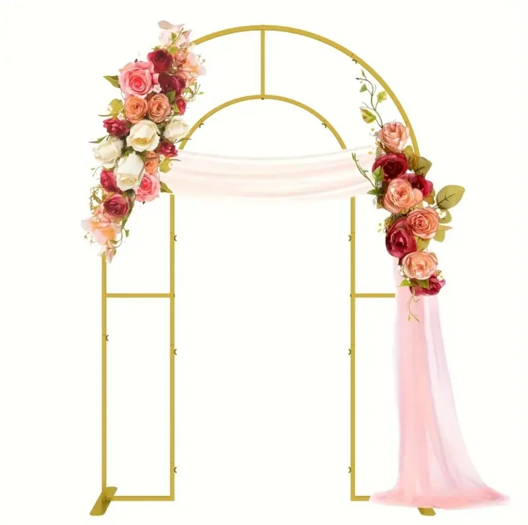 Open Arch Backdrop - Gold