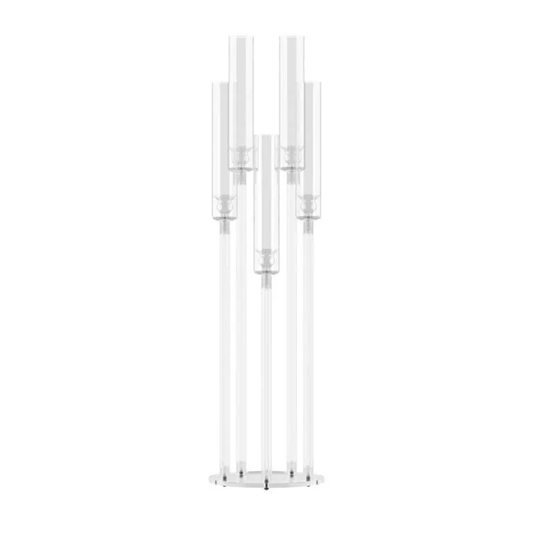  5-arm candlesticks centerpieces