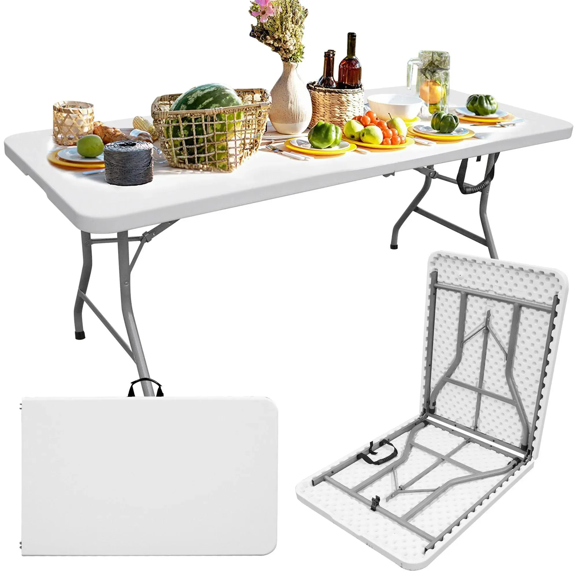 6 ft Rectangular Folding Table