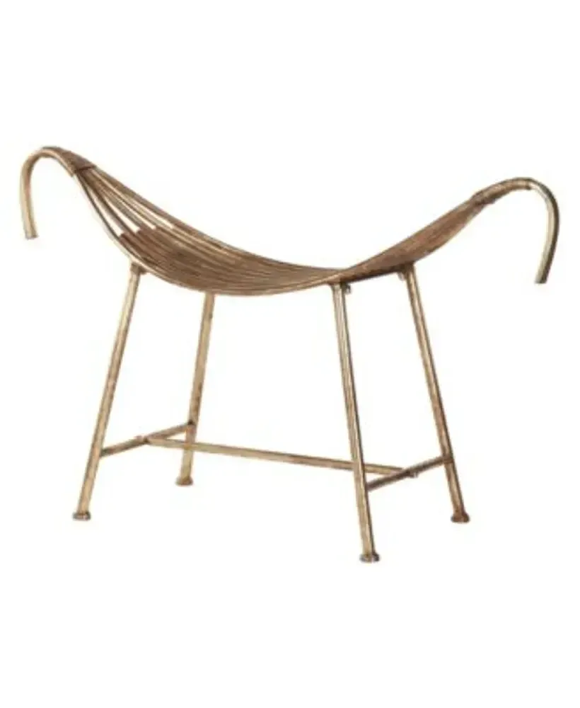 Design Toscano God of the Nile Egyptian-Style Metal Bench