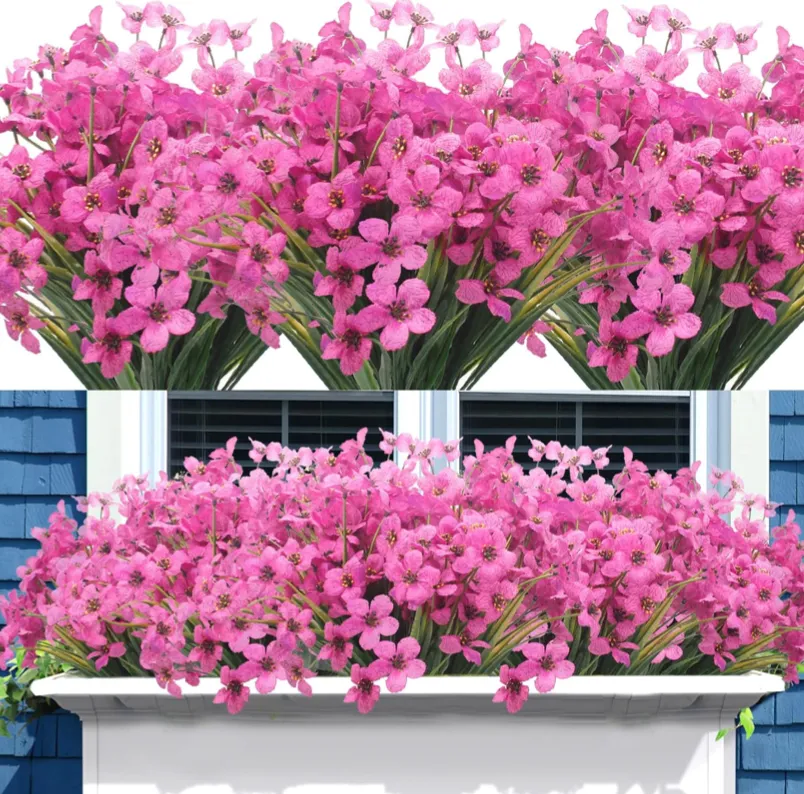 Grunyia 20 Bundles Artificial Flowers