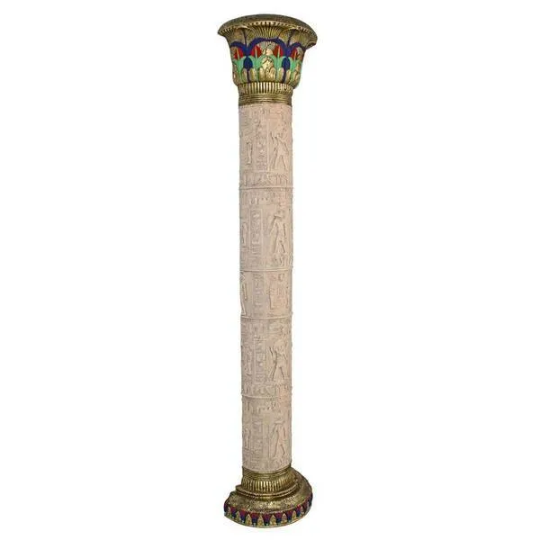 The Giant Columns of Luxor Wall Sculpture x 4