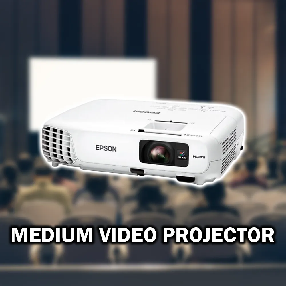 Medium (3300 lumens) Video Projector