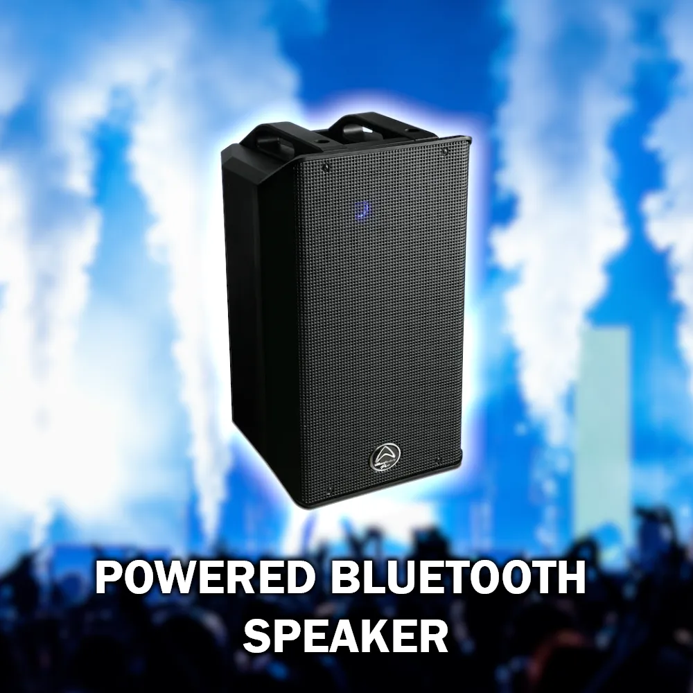 Powered Speaker with Bluetooth