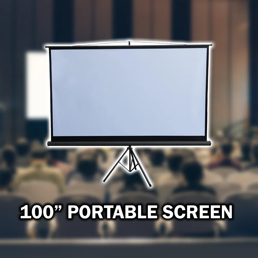 100" Portable Screen
