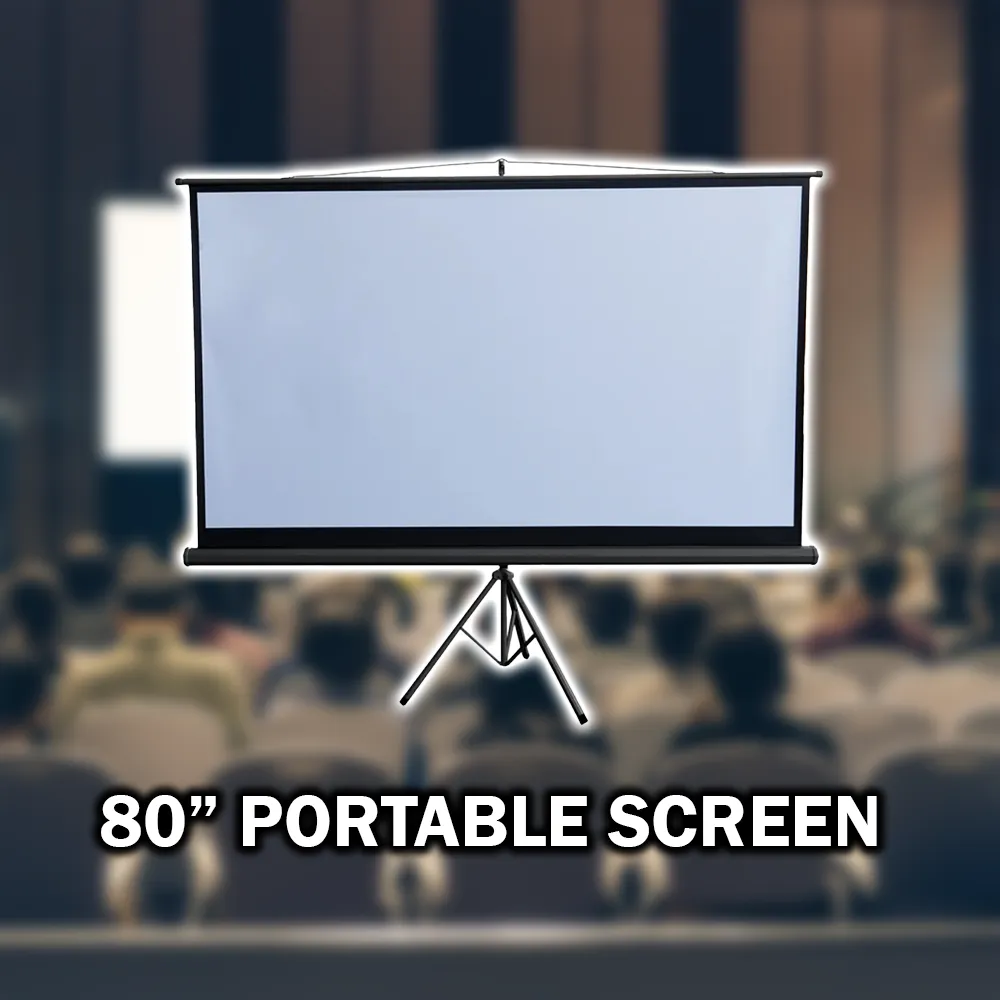 80" Portable Screen