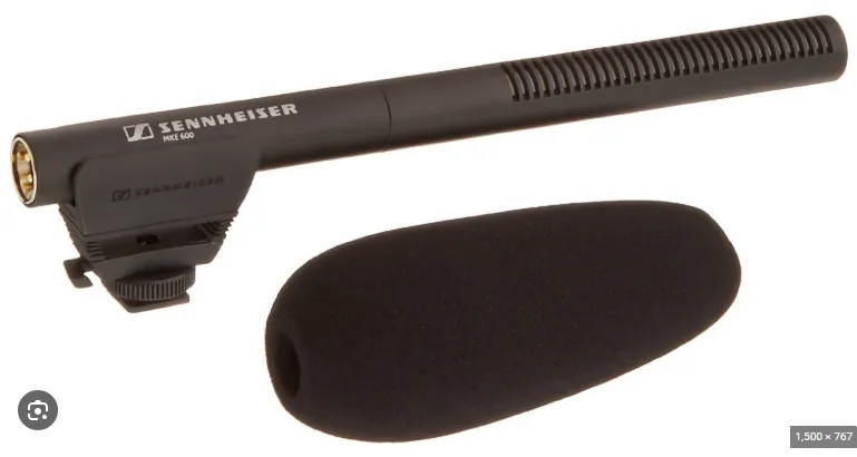 Sennheiser - MKE 600 Camcorder Shotgun Microphone