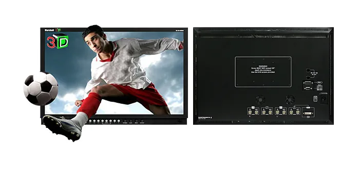 Marshall Full Resolution 24" Stereoscopic 3D LCD Monitor with HD-SDI (Scratched)