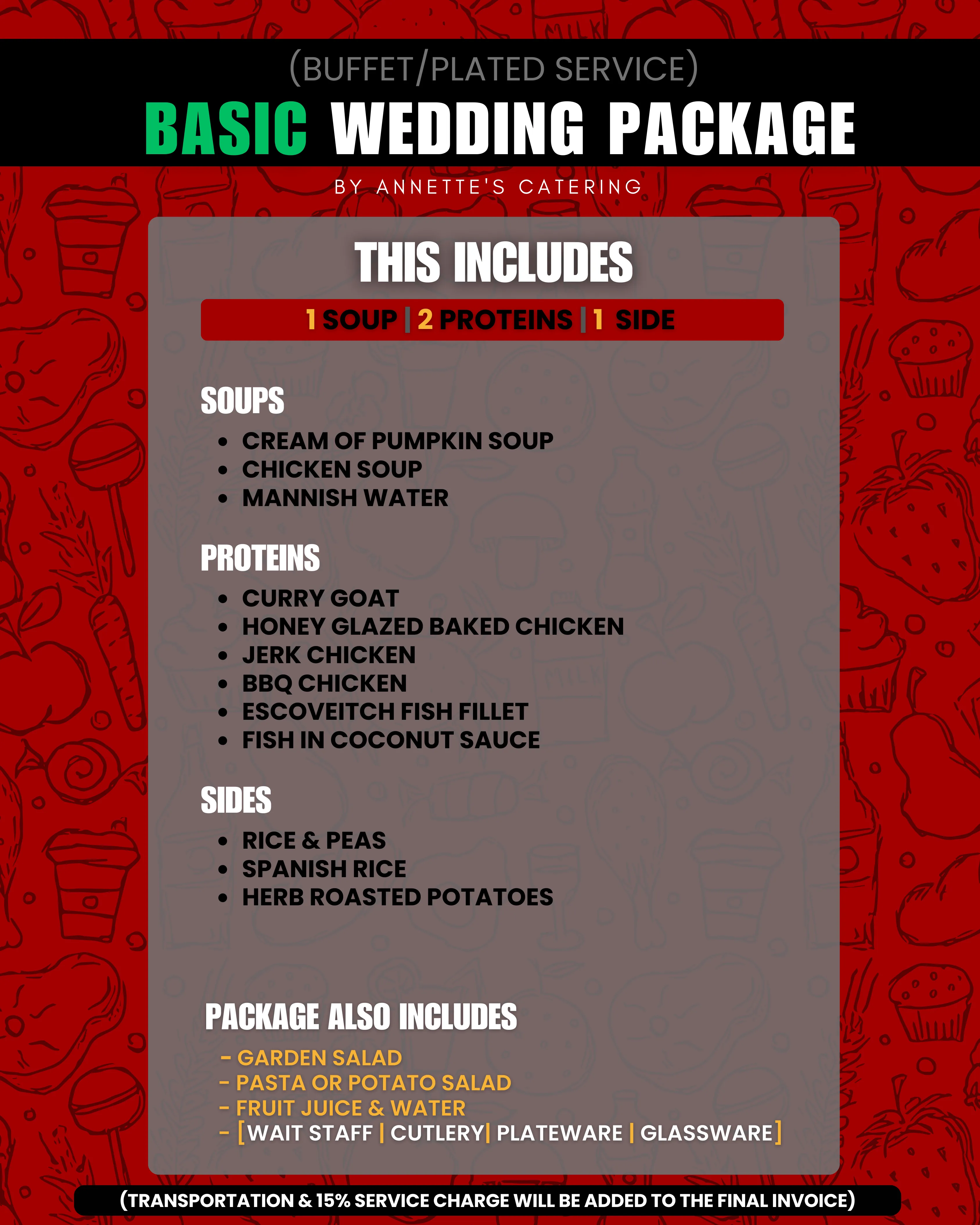 Basic - Wedding Package: