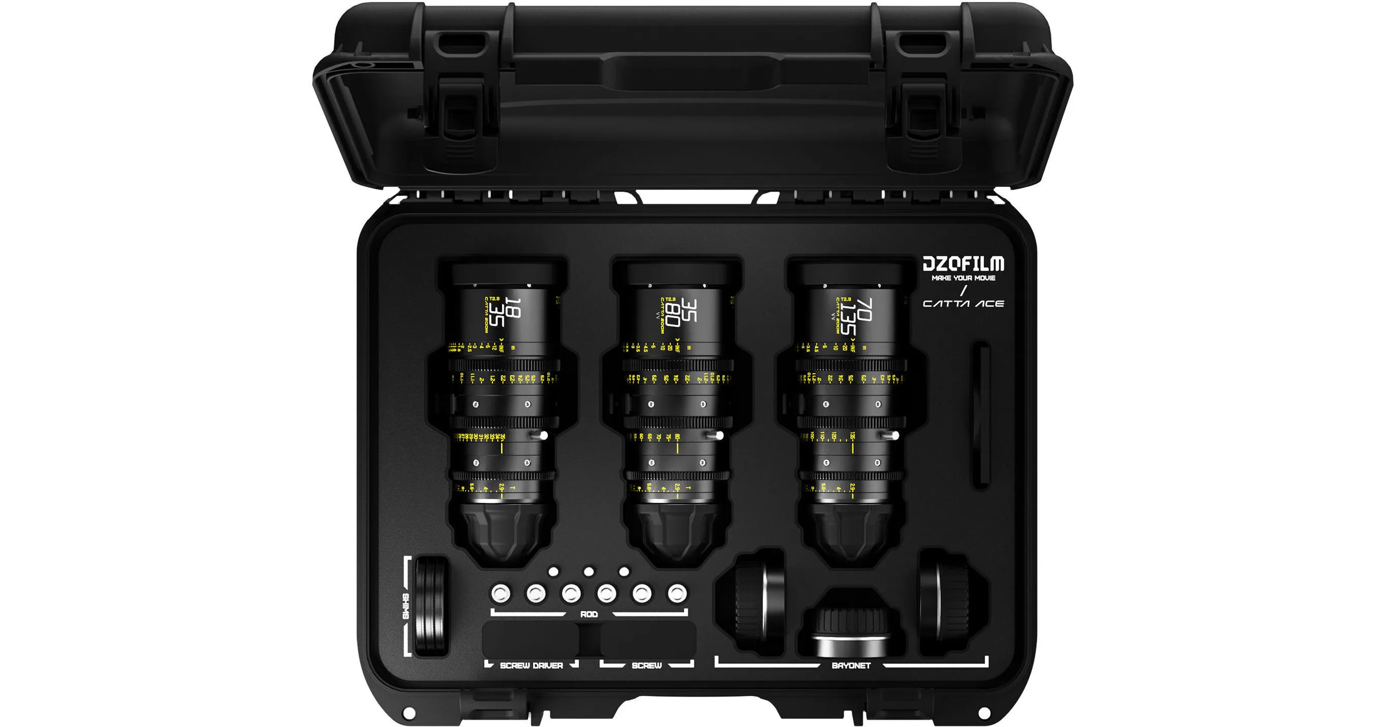 DZOFIlm Catta Ace Full Frame Zoom 3-Lens Kit