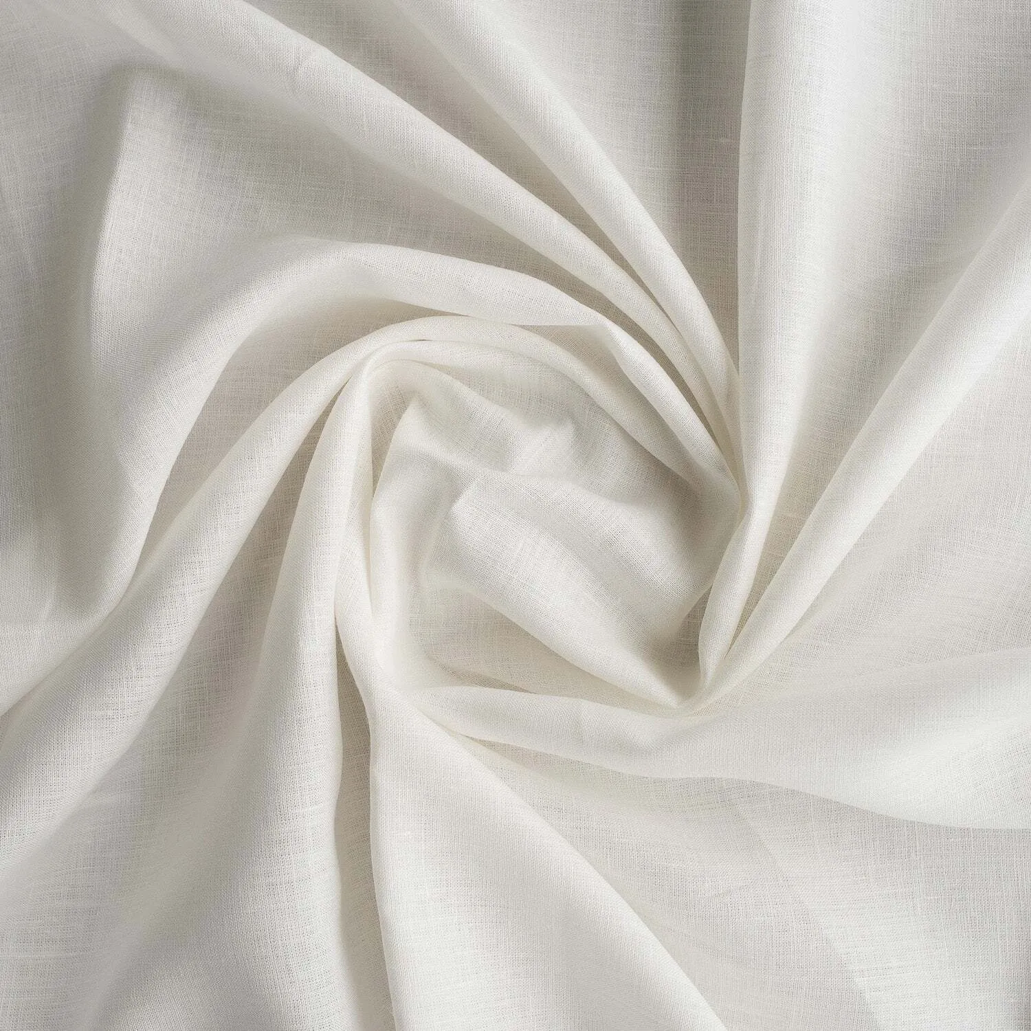 Off White 120" Polyester Round Table Cover