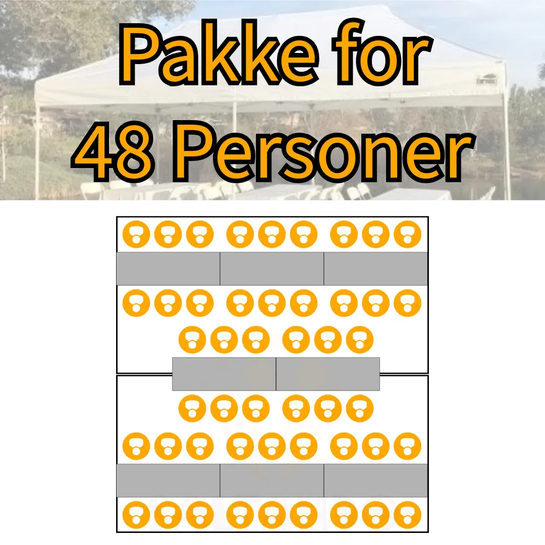Teltpakke 48 PAX