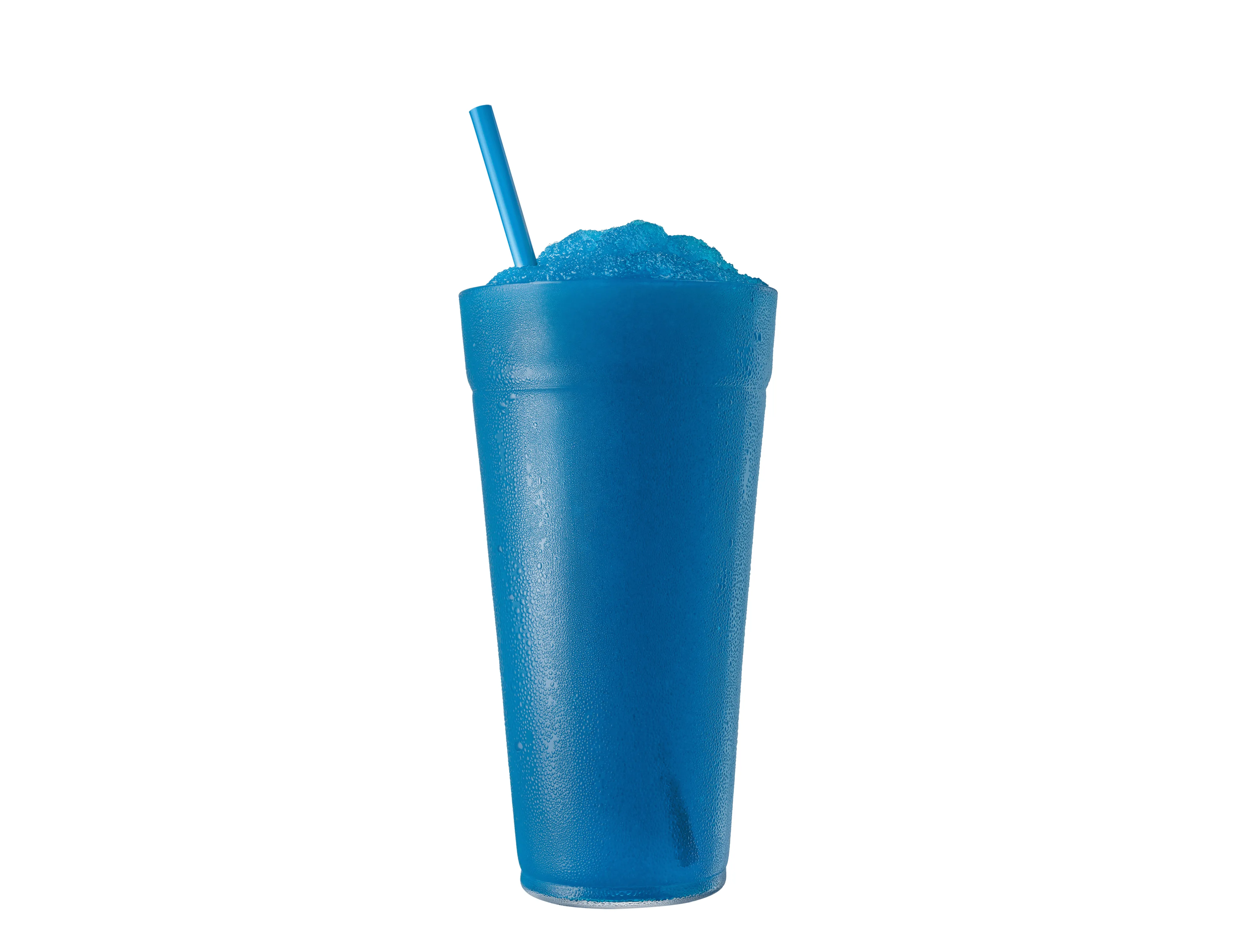 Blå Bringebær Slush – 1 liter konsentrat gir 5 liter ferdig mix