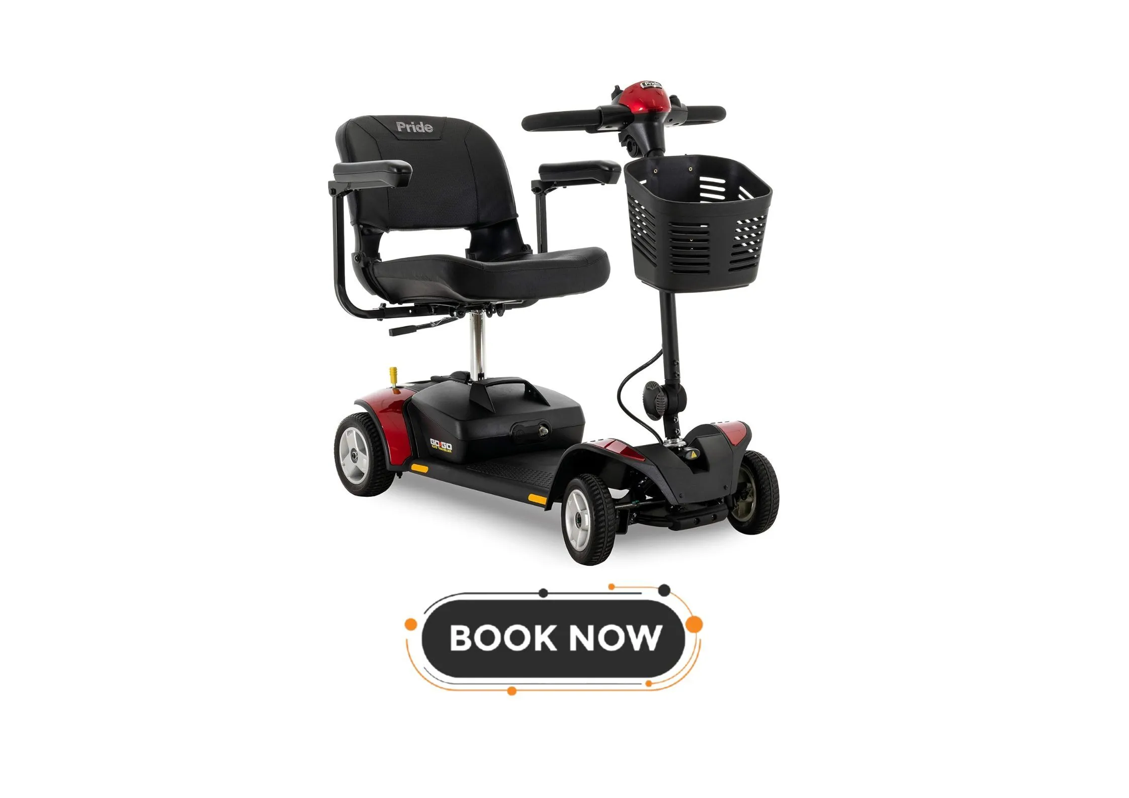 Lightweight 4-Wheel Scooter