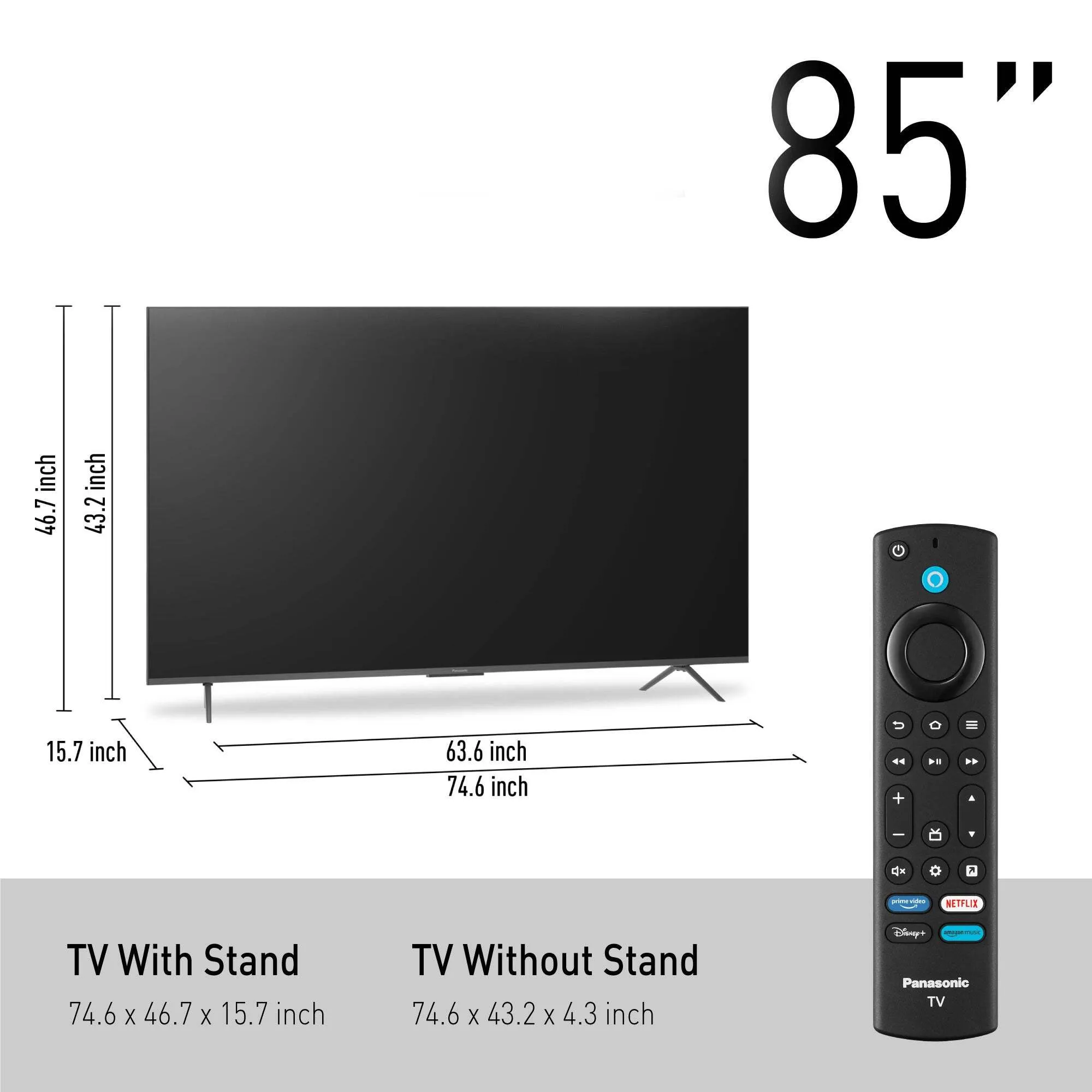 85' tv