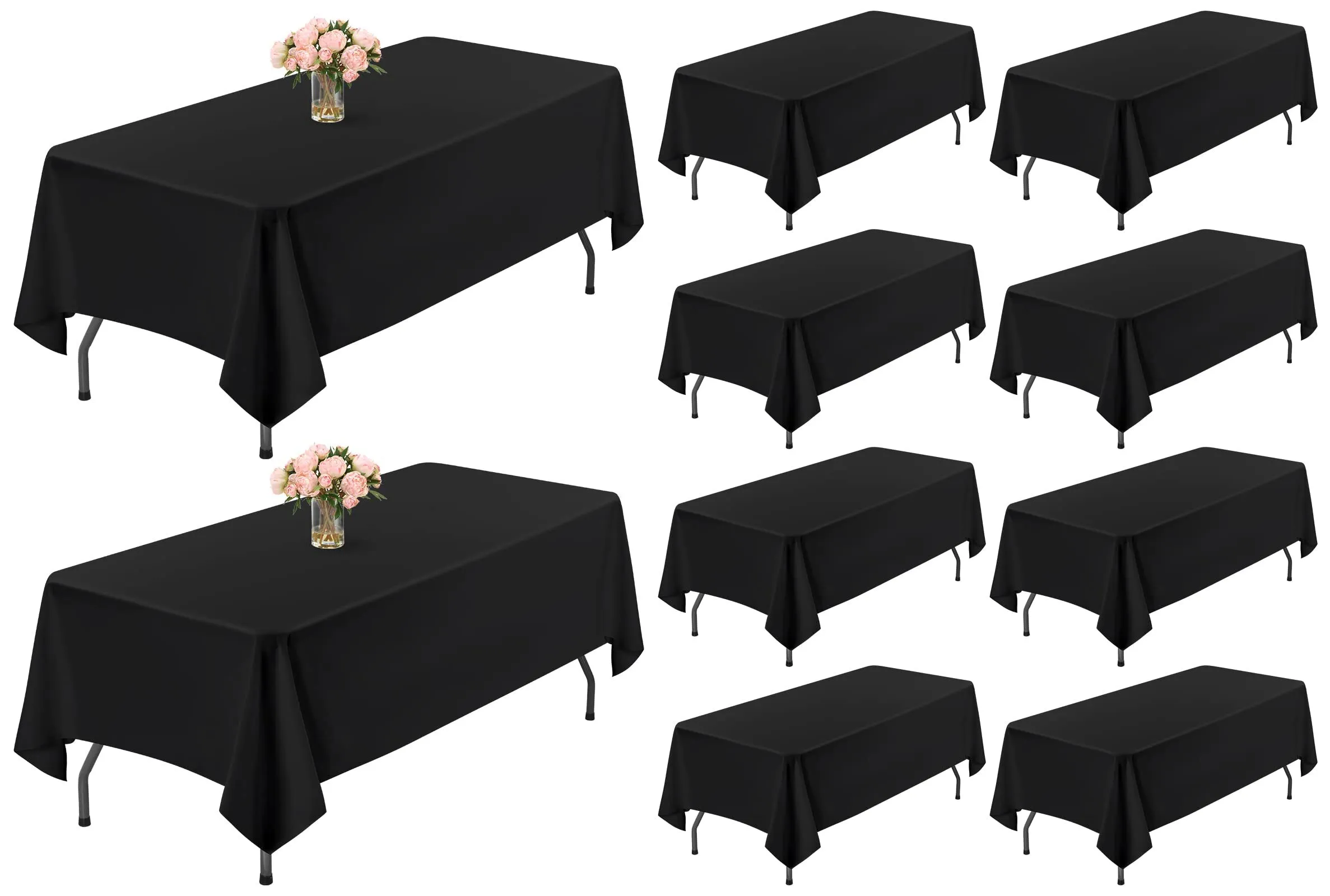 Black Table Cloth 60x102