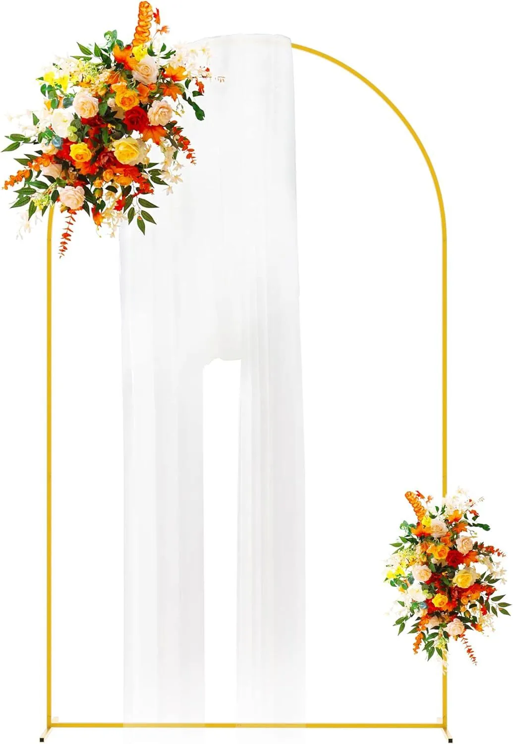 Gold 8 Foot Balloon/Decoration Arch