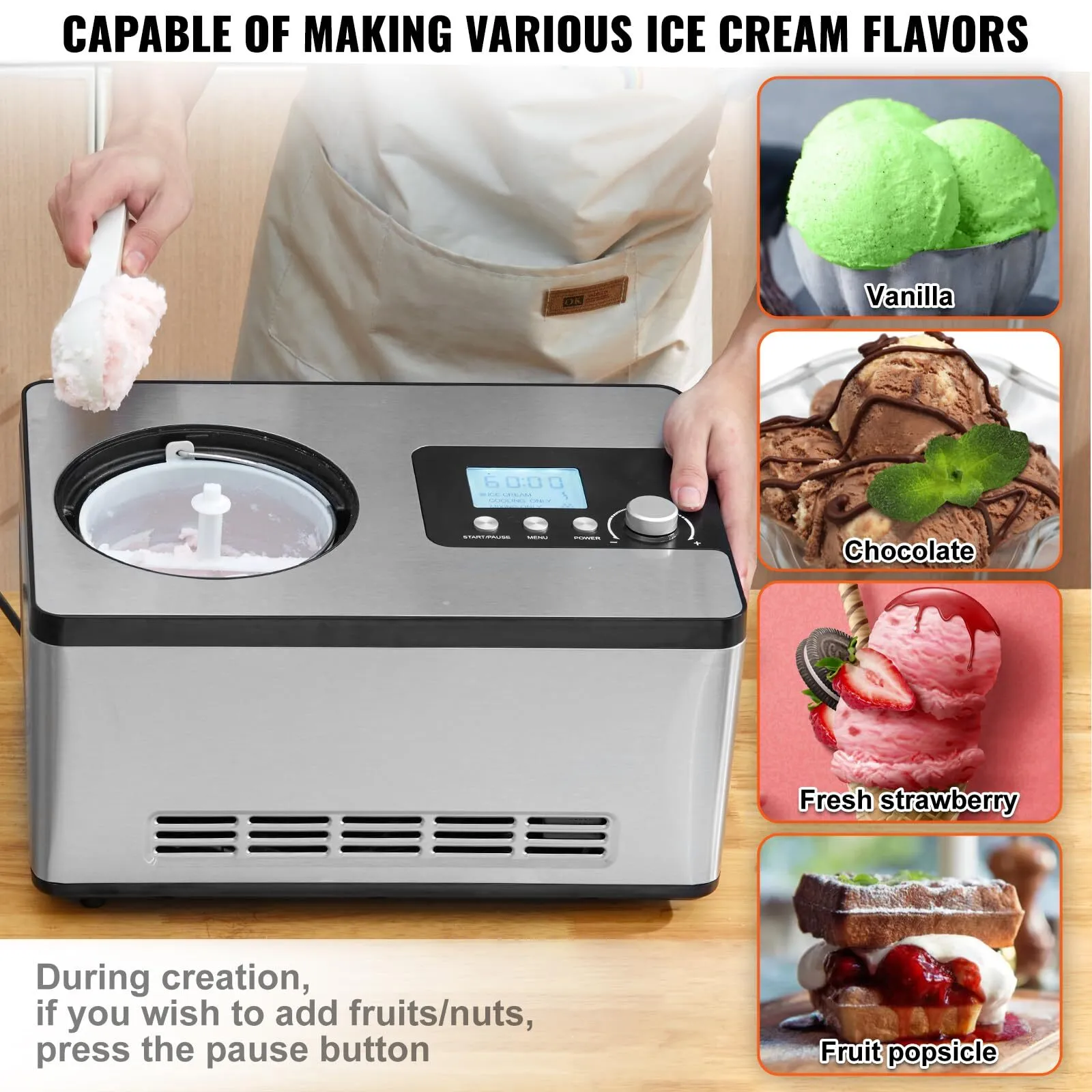 Ice Cream Maker 2 Quart