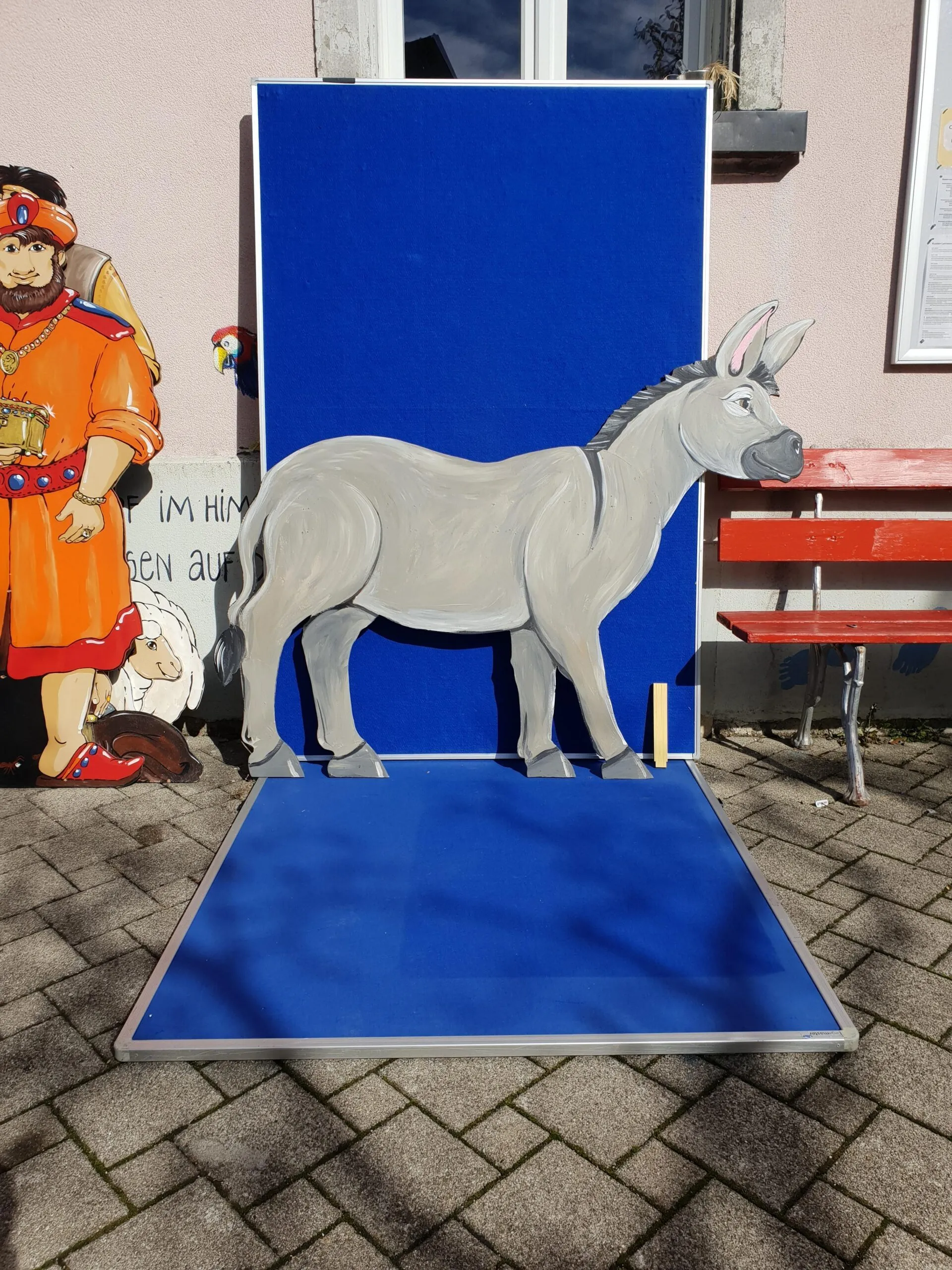 Figur Esel flach 
