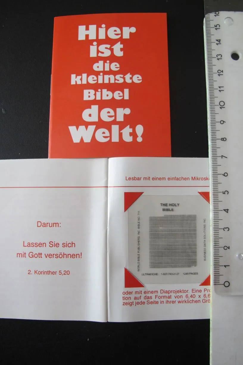 Bibel kleinste ever
