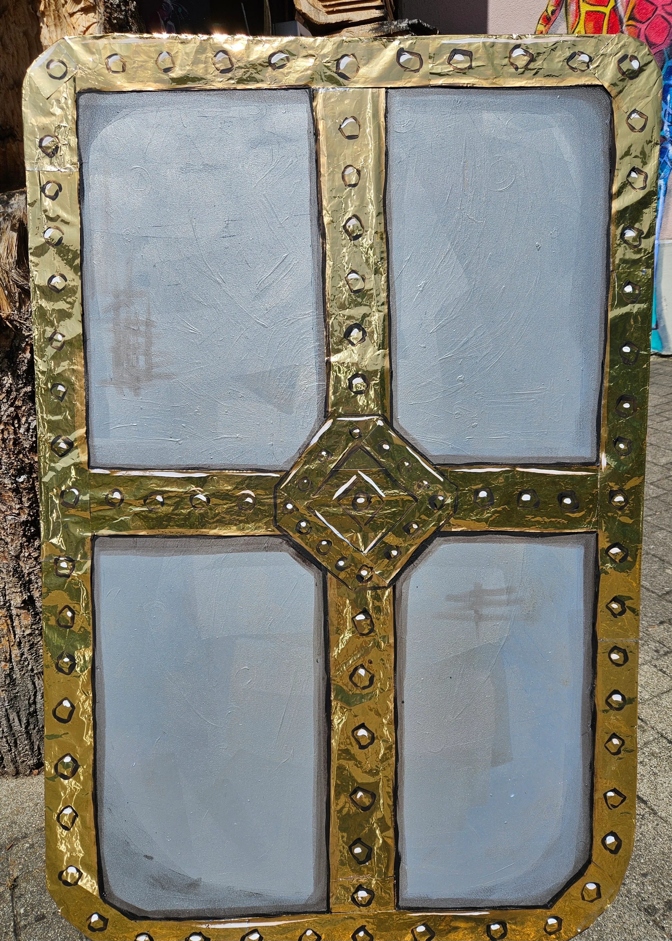 Goliath Schild riesig