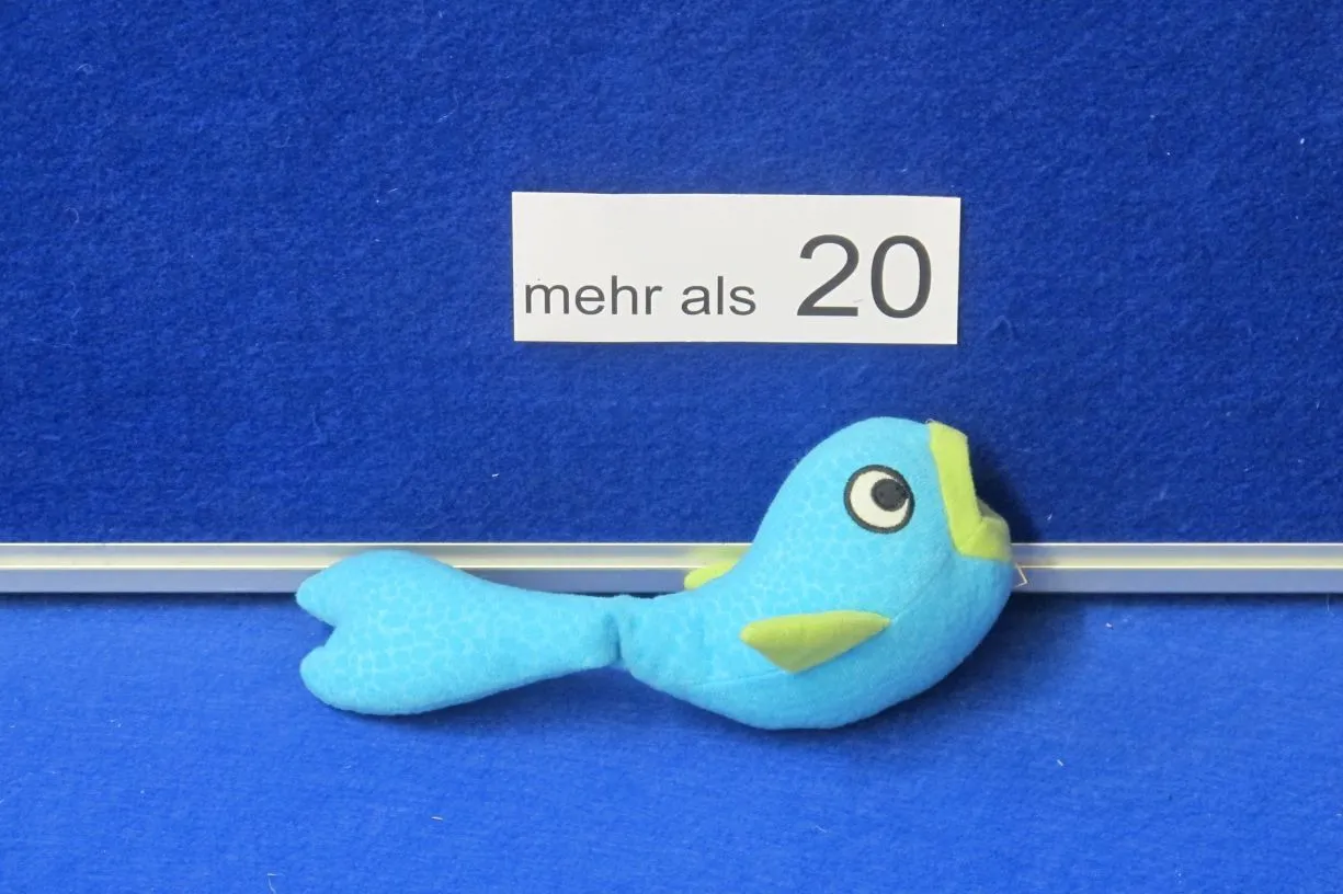 Fische blau Stoff