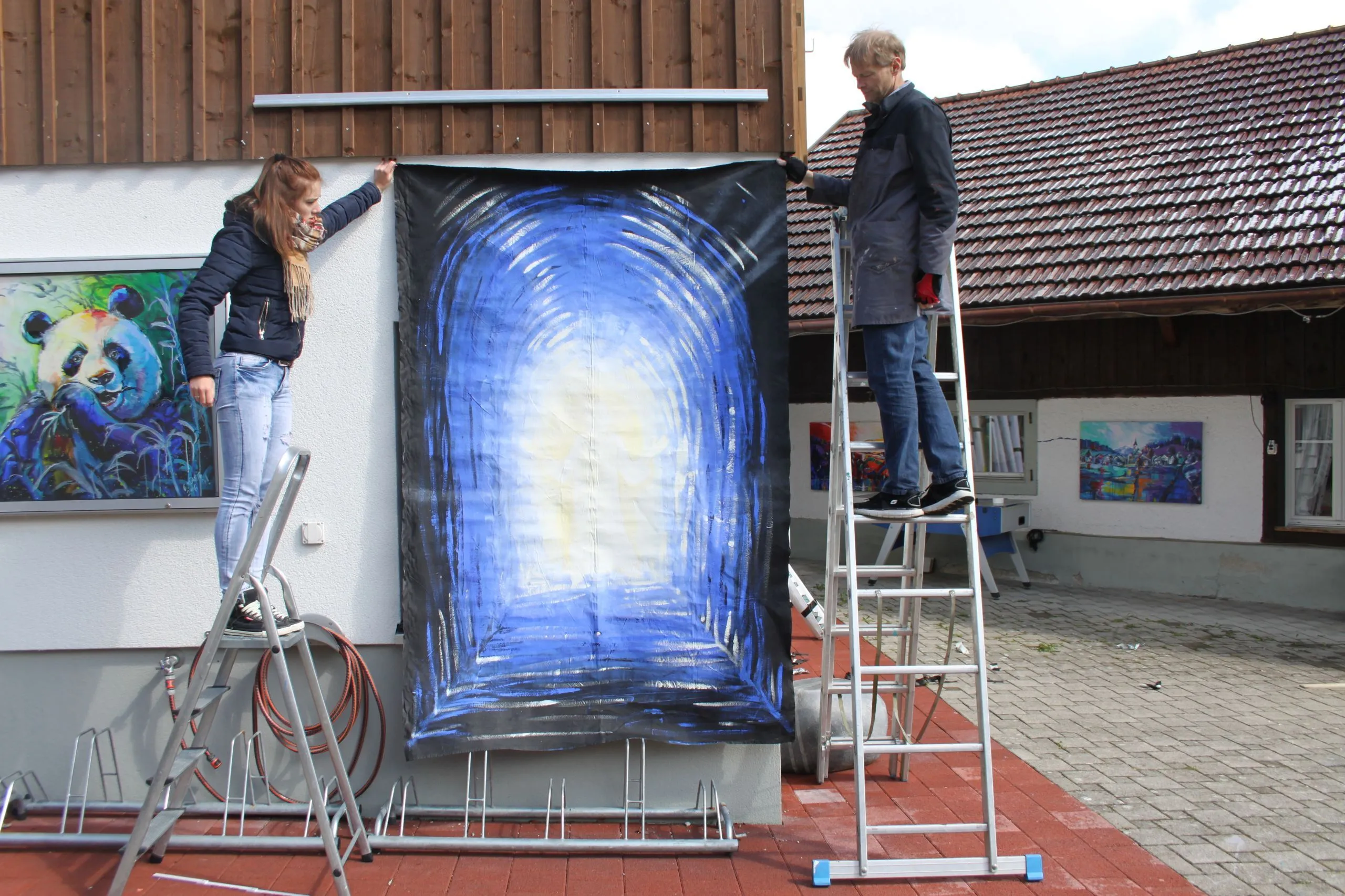 Kulisse Ausgang
