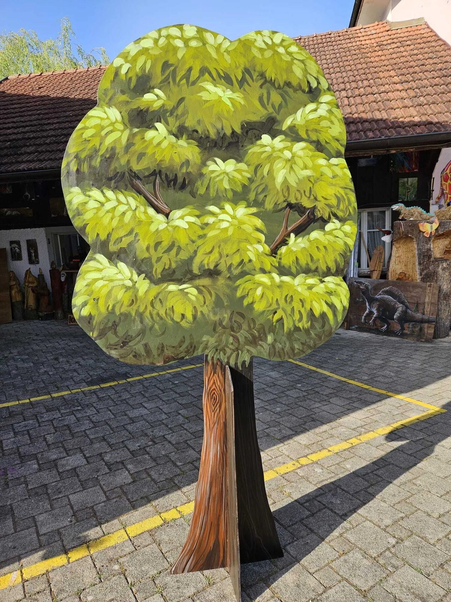 Baum selbststehend