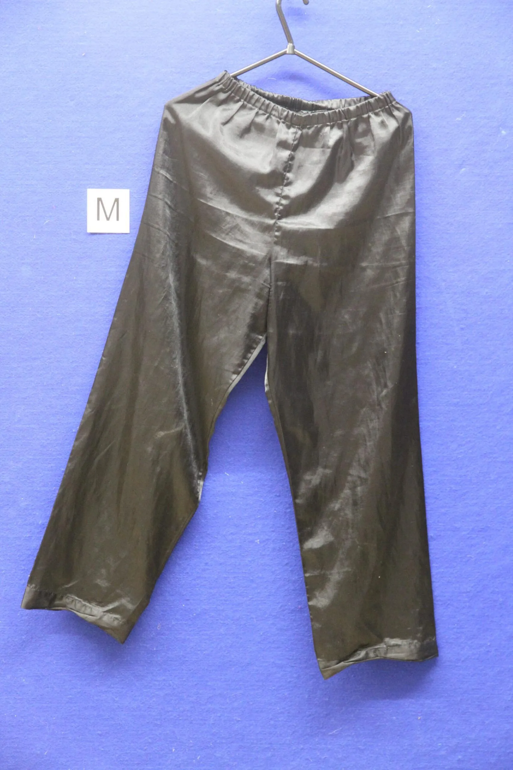 Kostüm Hose 28 silbern