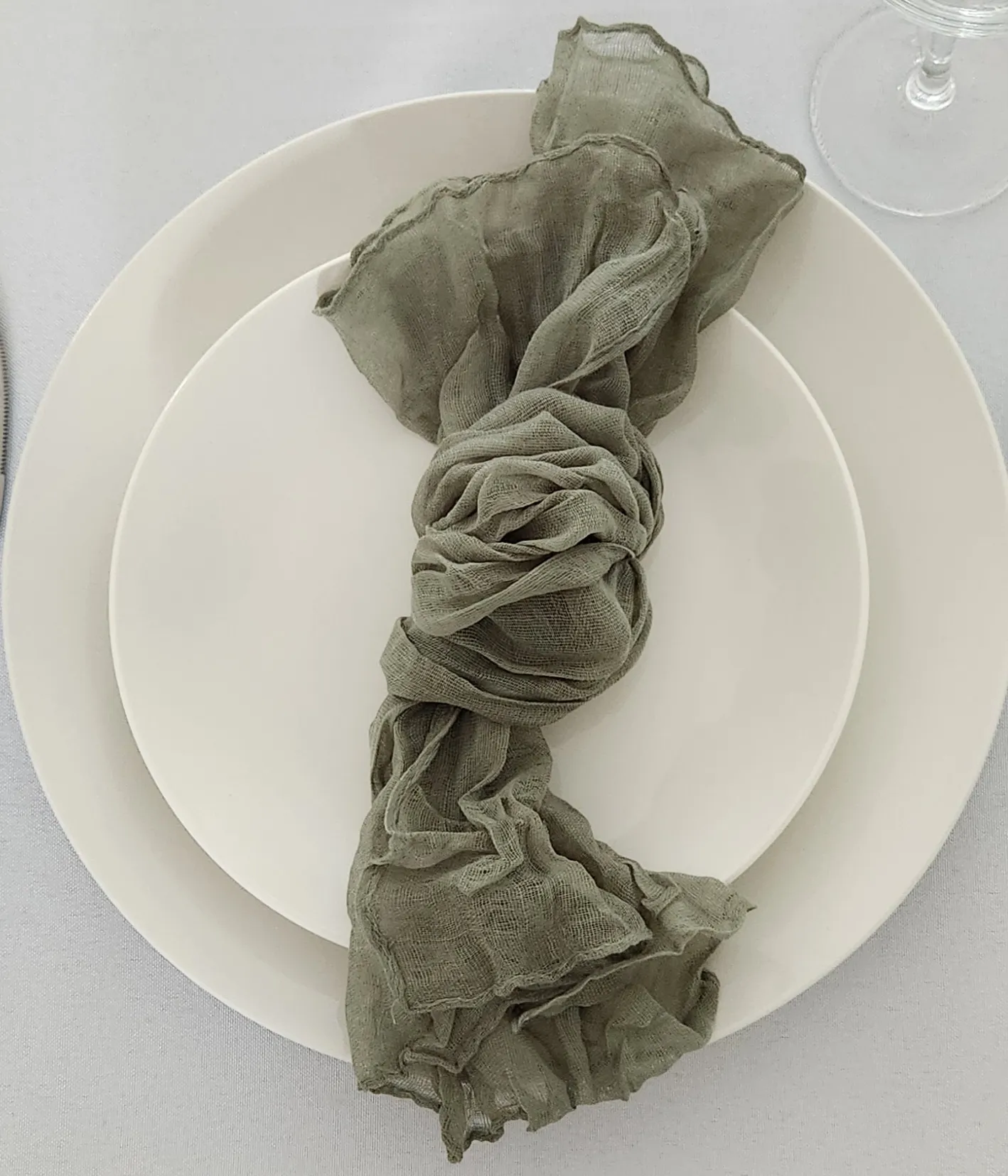 Sage Muslin Napkins