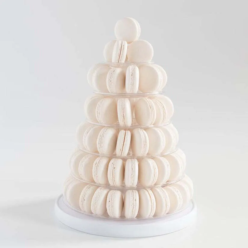 6 tier macaroon stand