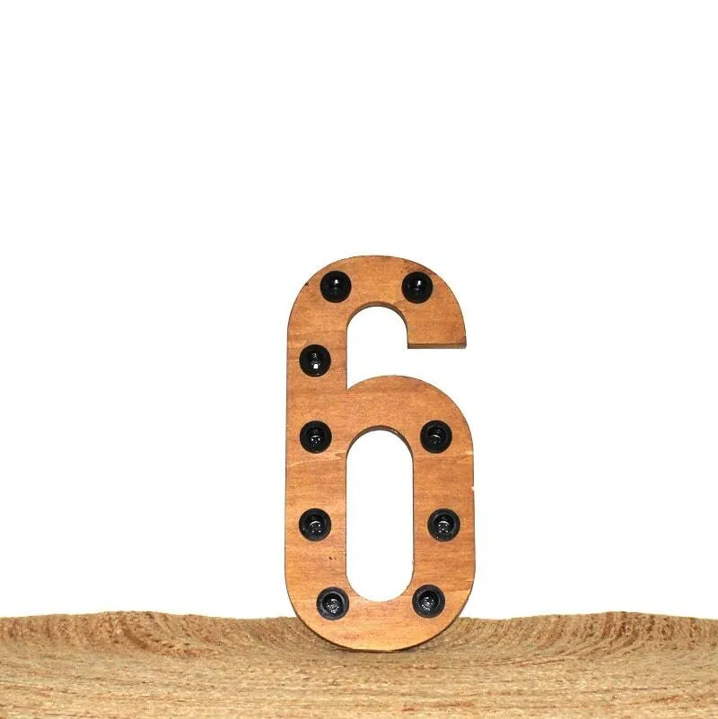 Lichtletter 6 klein